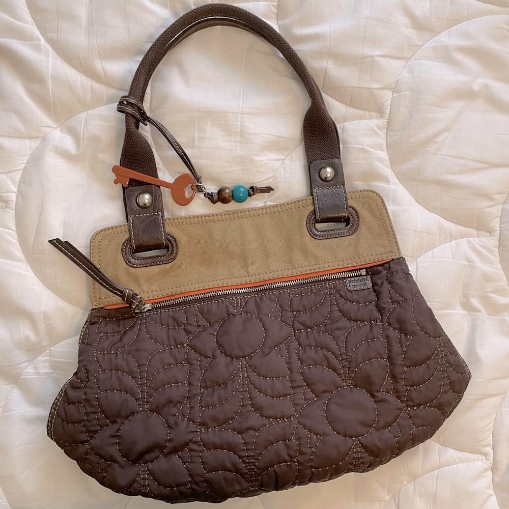 Authentic Vintage Fossil Hobo Bag circa early 1990s